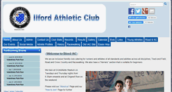 Desktop Screenshot of ilfordathleticclub.co.uk